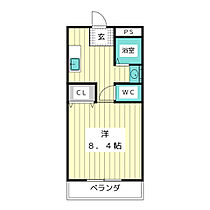 サンビレッヂ平和が丘　ＷＥＳＴ  ｜ 愛知県名古屋市名東区平和が丘５丁目（賃貸マンション1R・2階・27.27㎡） その2