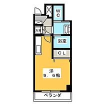 クリスタルテラス本山  ｜ 愛知県名古屋市千種区清住町１丁目（賃貸マンション1R・4階・27.18㎡） その2