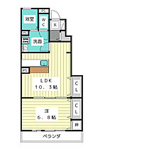 セジュール高針台  ｜ 愛知県名古屋市名東区高針台１丁目（賃貸アパート1LDK・1階・42.77㎡） その2