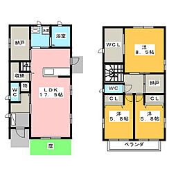 亀の井三丁目貸家