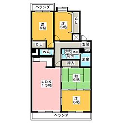 間取図画像 4LDK