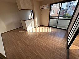 ハイライズ吉田 2階2LDKのリビング/ダイニング