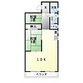 和佳奈ハイツ4階4.0万円