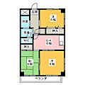 つつじケ丘パークマンション3階6.3万円