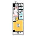 ハピネス美美6階5.7万円