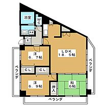 ファヴォール白壁  ｜ 愛知県名古屋市東区白壁４丁目（賃貸マンション3LDK・4階・83.05㎡） その2