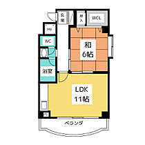 ハイム旭丘  ｜ 愛知県名古屋市東区出来町３丁目（賃貸マンション1LDK・2階・46.87㎡） その2