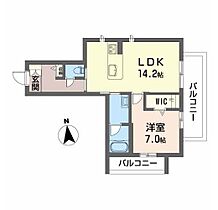 ル　シマン 203 ｜ 愛知県名古屋市東区古出来２丁目202番（賃貸マンション1LDK・2階・52.98㎡） その2