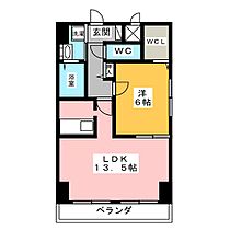 グリーンヒル徳川  ｜ 愛知県名古屋市東区徳川２丁目（賃貸マンション1LDK・6階・48.16㎡） その2