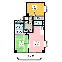 リベラ大曽根  ｜ 愛知県名古屋市北区山田１丁目（賃貸マンション2LDK・4階・47.00㎡） その2