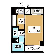 クレイタスパークII  ｜ 愛知県名古屋市北区東長田町３丁目（賃貸マンション1K・1階・25.00㎡） その2