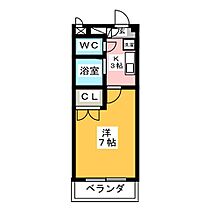 エトアール大幸  ｜ 愛知県名古屋市東区大幸４丁目（賃貸マンション1K・1階・22.23㎡） その2