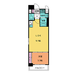 CRESTTAPPOZONE2 1LDKの間取図画像