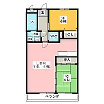 グレイス犬飼  ｜ 愛知県名古屋市西区平中町374-1（賃貸マンション2LDK・5階・61.00㎡） その2