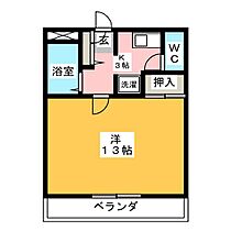 Ｆｏｒｅｓｔ  ｜ 愛知県名古屋市西区上橋町（賃貸マンション1K・1階・33.75㎡） その2