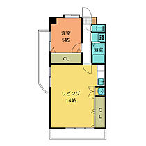 加藤第1マンション 401 ｜ 愛知県名古屋市西区比良４丁目（賃貸マンション1LDK・4階・45.00㎡） その2