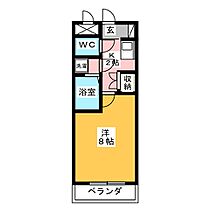 リヴェール小田井 3B ｜ 愛知県名古屋市西区上小田井２丁目（賃貸マンション1K・3階・24.30㎡） その2