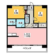 Ｓ-ＦＯＲＴ上小田井  ｜ 愛知県名古屋市西区二方町（賃貸マンション2LDK・11階・65.61㎡） その2