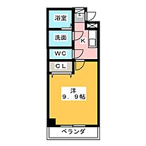 クリスタル城西 303 ｜ 愛知県名古屋市西区城西町（賃貸マンション1K・3階・30.57㎡） その2