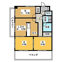 マンションＦＴＹ 501 ｜ 愛知県名古屋市西区八筋町（賃貸マンション3LDK・5階・70.00㎡） その2