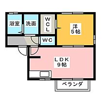 クレールＨＩＲＡＤＥ  ｜ 愛知県名古屋市西区平出町（賃貸アパート1LDK・1階・35.46㎡） その2