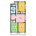 庄内公園朝日マンション4階7.0万円