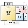 スカイハイツT-12階4.1万円