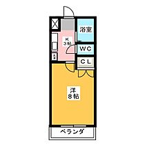 コンフォート元町  ｜ 愛知県名古屋市千種区東山元町５丁目（賃貸マンション1K・3階・24.00㎡） その2