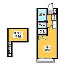 パークサイド春里  ｜ 愛知県名古屋市千種区春里町２丁目（賃貸アパート1R・1階・19.87㎡） その2