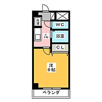 エスポアール大島  ｜ 愛知県名古屋市千種区大島町１丁目（賃貸マンション1K・4階・24.84㎡） その2