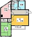 田代ハイム3階5.4万円