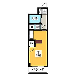 COSI.ビル ワンルームの間取図画像