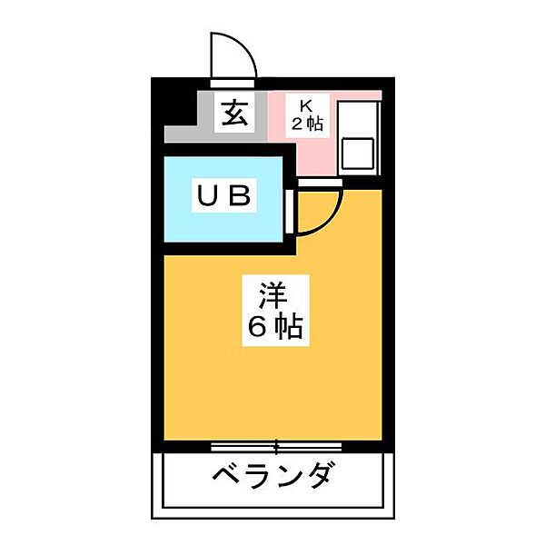 サンビル ｜愛知県名古屋市中区新栄３丁目(賃貸マンション1K・4階・17.64㎡)の写真 その2