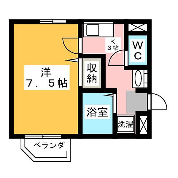 すまいる春岡 404｜愛知県名古屋市千種区春岡１丁目(賃貸マンション1K・4階・24.30㎡)の写真 その2