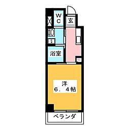 間取図画像 1K