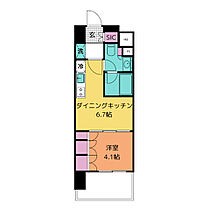 ザ・パークハビオ新栄 1305 ｜ 愛知県名古屋市中区新栄１丁目19-11（賃貸マンション1DK・13階・29.12㎡） その2