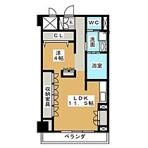 ロイヤルオーク栄セントラルプラザ  ｜ 愛知県名古屋市中区栄５丁目（賃貸マンション1LDK・9階・50.12㎡） その2