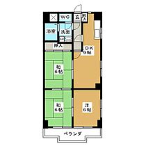 伊藤ビル  ｜ 愛知県名古屋市千種区春岡１丁目（賃貸マンション3LDK・2階・65.40㎡） その2