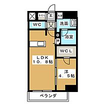 プレサンス新栄町ギャラント  ｜ 愛知県名古屋市中区新栄３丁目（賃貸マンション1LDK・4階・38.70㎡） その2