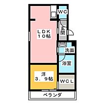 ヒールコートII  ｜ 愛知県名古屋市東区筒井２丁目（賃貸アパート1LDK・2階・35.88㎡） その2