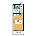 パレス吉田4階3.8万円