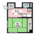 ベルハイツ2階2.9万円