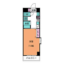 Ｄｅｕｘ　ｍｉｌｌｅ　ｄｅｕｘ  ｜ 愛知県名古屋市西区栄生１丁目（賃貸マンション1K・4階・24.51㎡） その2