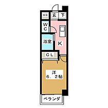 T’s Dream千原 601 ｜ 愛知県名古屋市中村区千原町（賃貸マンション1K・6階・22.39㎡） その2