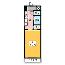 クレスト名駅西  ｜ 愛知県名古屋市西区栄生３丁目（賃貸マンション1K・6階・29.99㎡） その2