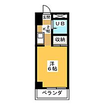 ＭＩＮＥＸ浅間町  ｜ 愛知県名古屋市西区新道１丁目（賃貸マンション1R・4階・17.42㎡） その2