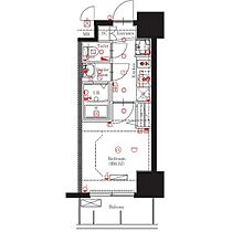 MAXIV名古屋 1003 ｜ 愛知県名古屋市中村区中島町３丁目26番（賃貸マンション1K・10階・21.00㎡） その2