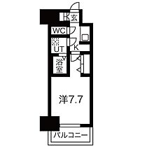 メイクス名駅太閤 703 ｜ 愛知県名古屋市中村区太閤２丁目7-13（賃貸マンション1K・7階・25.20㎡） その2