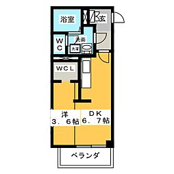 間取図画像 1DK