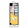 クレール中島2階3.8万円